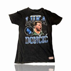 Mitchell & Ness Luka Dončić Dallas Mavericks NBA Vintage Style T-Shirt Mens MED